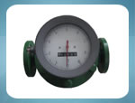 Oval gear flow meter